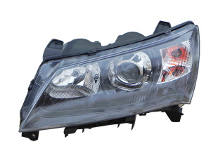 Фара левая Geely Emgrand EC7 (sedan) с темным отражателем 1067003376